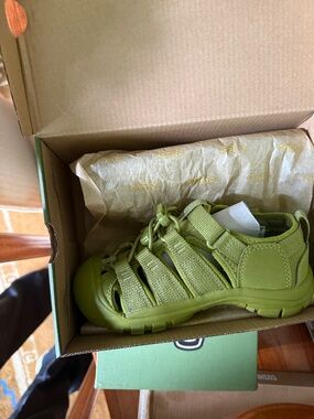 Keen Kids Olive Green Closed-Toe Sport Sandal